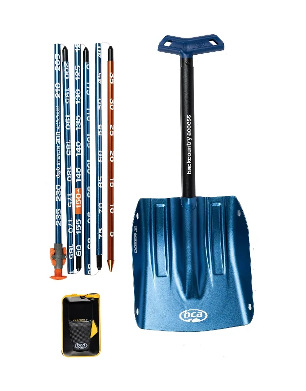 BCA Tracker 4 Beacon, Probe and Shovel Set